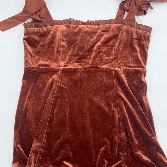 DANIELLE BERNSTEIN VELVET SHORT MINI DRESS BRAND NEW - Picture 7 of 11